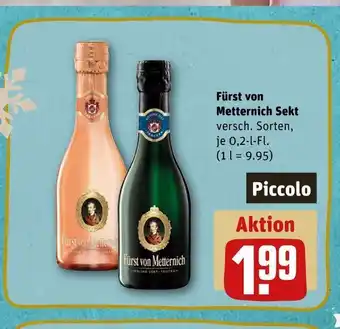 REWE Fürst von metternich sekt Angebot