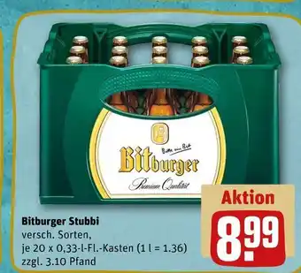 REWE Bitburger stubbi Angebot