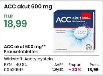 REWE Acc akut brausetabletten Angebot