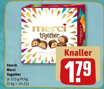 REWE Storck merci together Angebot