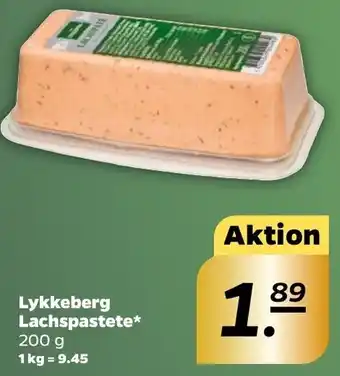 NETTO Lykkeberg Lachspastete 200 g Angebot