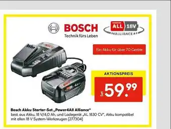 Hellweg Bosch akku starter-et power4all alliance Angebot