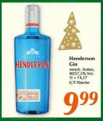 inkoop Henderson gin Angebot