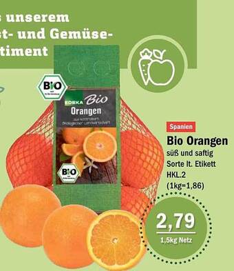 Aktiv Irma Bio orangen Angebot