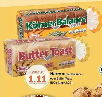 Aktiv Irma Harry körner balance- oder butter toast Angebot