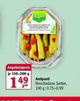 Globus Antipasti 150-200g Angebot