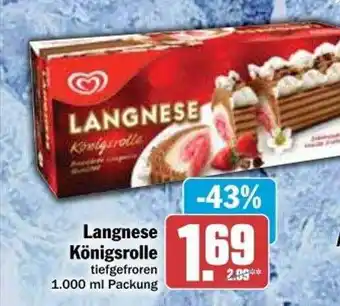 dodenhof Langnese königsrolle Angebot