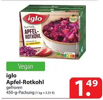 Famila Nord Ost Iglo apfel-rotkohl Angebot