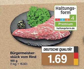 Famila Nord West Bürgermeisterstück vom rind Angebot