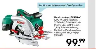 Hellweg Handkreissäge „pks 55 a“ Angebot