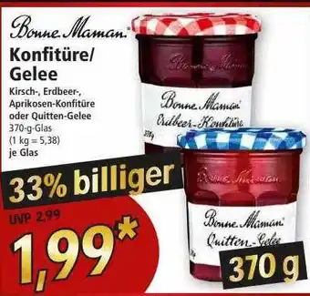 Norma Bonne maman konfitüre oder gelee Angebot