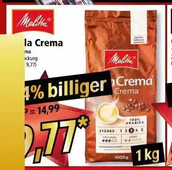 Norma Melitta bella crema Angebot