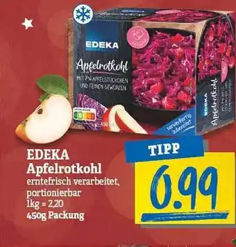 NP Discount Edeka apfelrotkohl Angebot