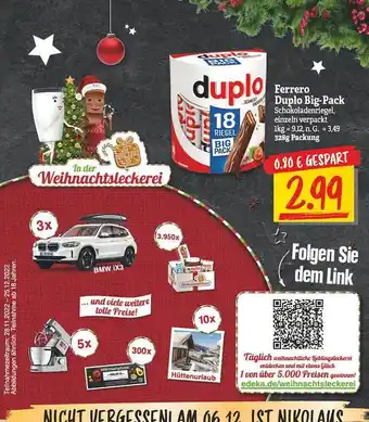 NP Discount Ferrero duplo big-pack Angebot