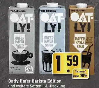 Scheck-in-Center Oatly hafer barista edition Angebot