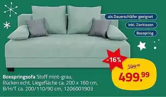 ROLLER Boxspringsofa Angebot