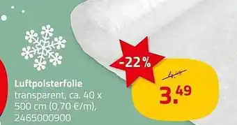 ROLLER Luftpolsterfolie Angebot