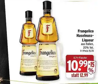 Wasgau Frangelico haselnuss-liqueur Angebot