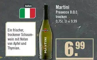 Zisch Martini prosecco d.o.c Angebot