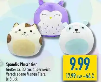 diska Spandis plüschtier Angebot