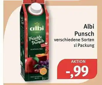 Feneberg Albi punsch Angebot