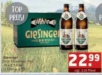 Getränke Quelle Giesinger Angebot