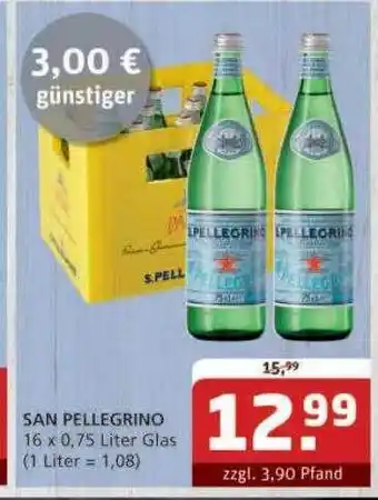 Getränke Quelle San pellegrino Angebot