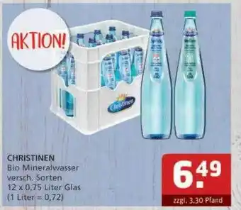 Getränke Quelle Christinen bio mineralwasser Angebot