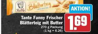 Hit Tante fanny frischer blätterteig mit butter Angebot