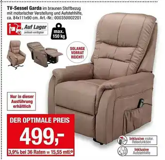 Opti Wohnwelt Tv-sessel garda Angebot