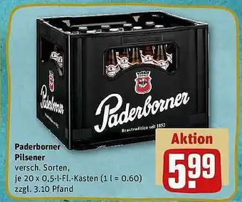 Profi Getränke Paderborner pilsener Angebot