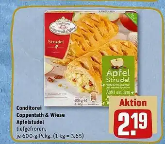 REWE Coppenrath & wiese apfelstudel Angebot