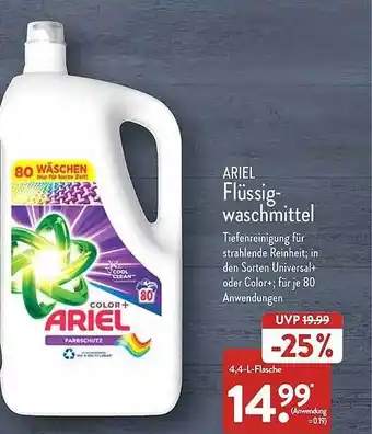 Aldi Nord Ariel flüssigwaschmittel Angebot