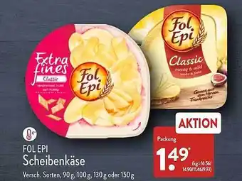 Aldi Nord Fol epi scheibenkäse Angebot