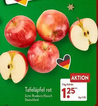 Aldi Nord Tafeläpfel rot Angebot