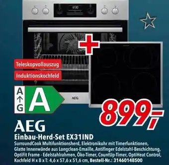 dodenhof Aeg einbau-herd-set ex31ind Angebot