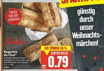 E-Center Schäfer's baguette du chef Angebot