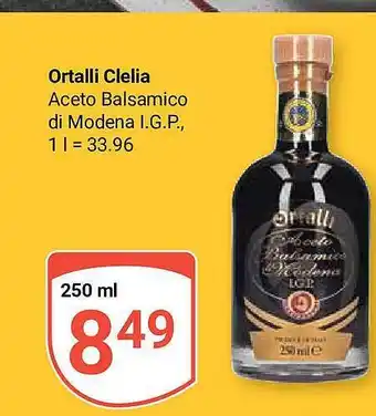 Globus Ortalli clelia aceto balsamico di modena i.g.p. Angebot