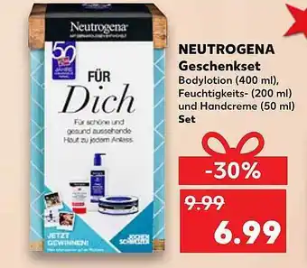 Kaufland Neutrogena geschenkset Angebot