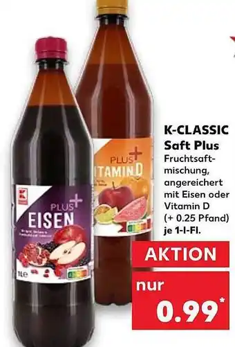 Kaufland K-classic saft plus Angebot