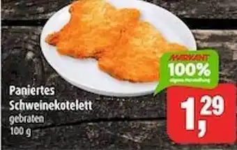 Markant Paniertes schweinekotelett Angebot