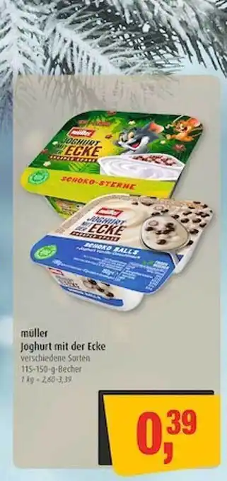 Markant Müller joghurt mit der ecke Angebot