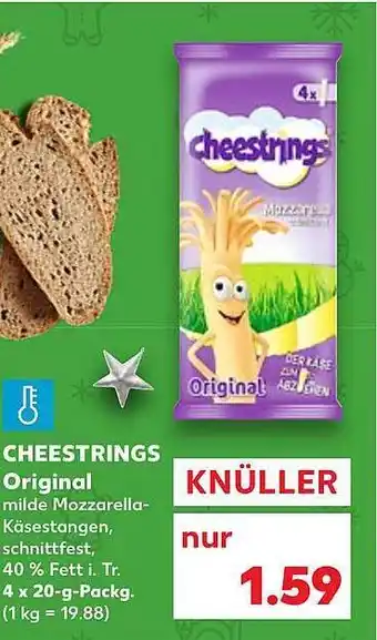 Kaufland Cheestrings original Angebot