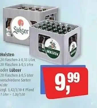 Markant Holsten oder lübzer Angebot