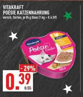 Marktkauf Vitakraft poésie katzennahrung Angebot