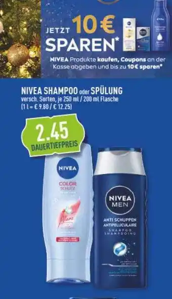 Marktkauf Nivea shampoo oder spülung Angebot