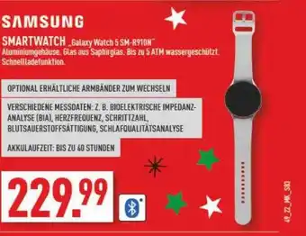 Marktkauf Samsung smartwatch galaxy watch 5 sm-r910n Angebot