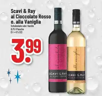 trinkgut Scavi & ray al cioccolato rosso oder alla vaniglia Angebot