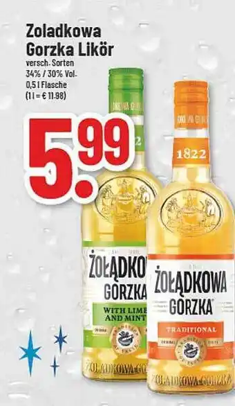 trinkgut Zoladkowa gorzka likör Angebot