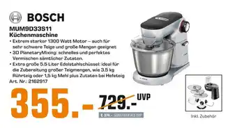 Saturn Bosch Kuchenmaschine | MUM9D33S11 Angebot